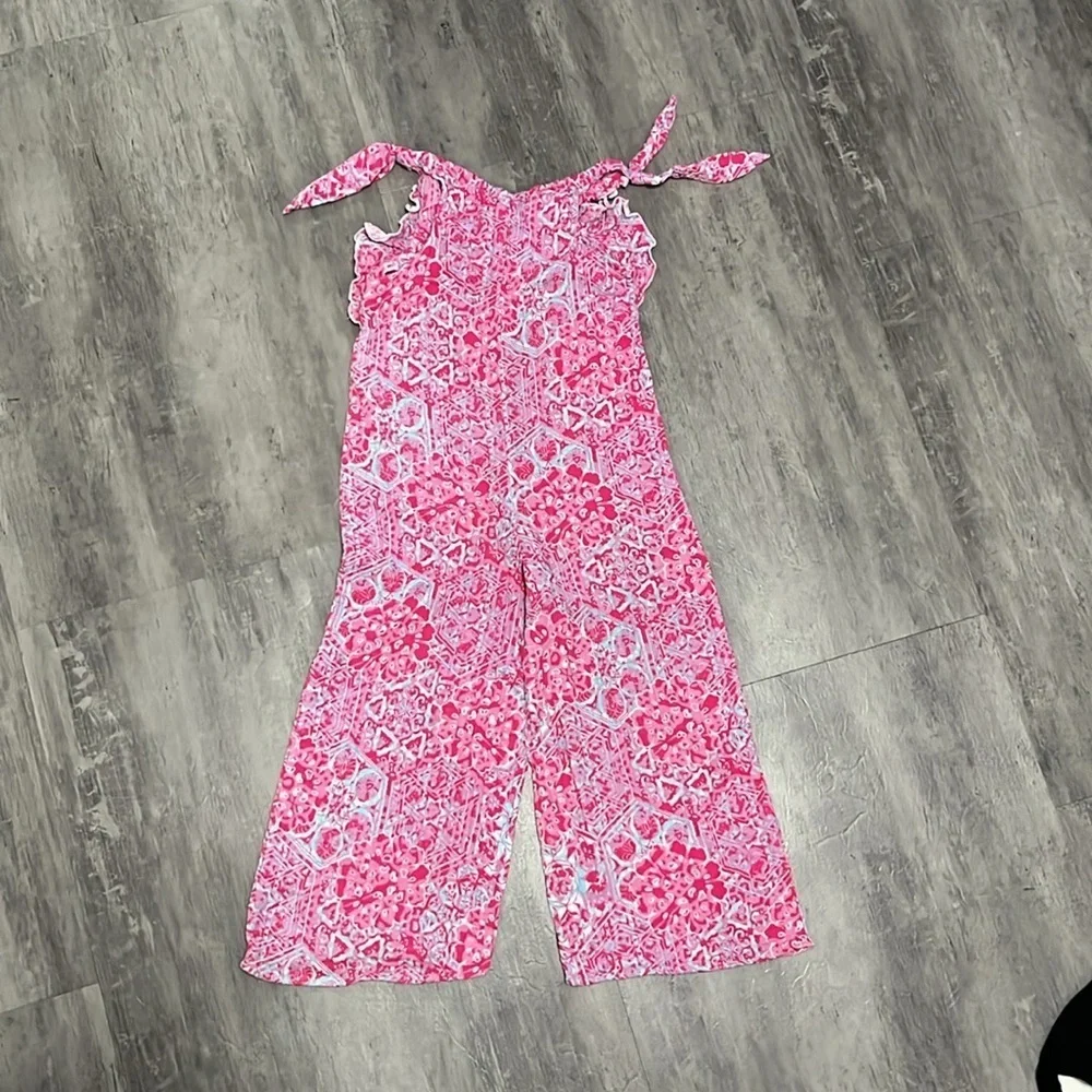 Pippa & Julie Girl's  Tank Jumpsuit Size 6 - Picture 6 of 10